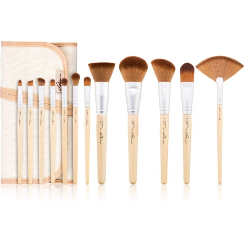 Luvia Cosmetics Bamboo Bamboo’s Root set di pennelli con custodia