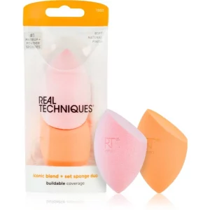 Real Techniques Iconic Blend set di applicatori per il viso 2 pz