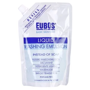 Eubos Basic Skin Care Blue emulsione detergente non profumata ricarica 400 ml