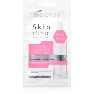 Bielenda Skin Clinic Professional Signaling Peptides maschera rigenerante per la notte 8 g