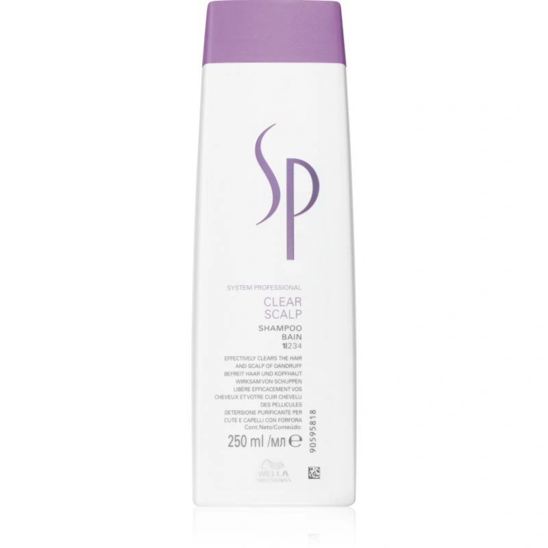 Wella Professionals SP Clear Scalp shampoo antiforfora 250 ml