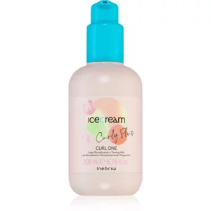 Inebrya Curly Plus Curl One 15 in 1 latte modellante per capelli mossi e ricci 200 ml
