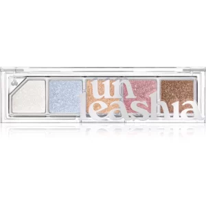 Unleashia Mood Shower Face Palette palette di ombretti e illuminanti effetto perlato colore NO.101 Ballerino 1 pz