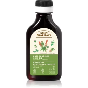 Green Pharmacy Burdock Oil Hair Oil trattamento all'olio contro la forfora 100 ml