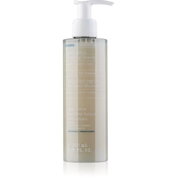 Korres Olympus Tea crema detergente in schiuma 200 ml