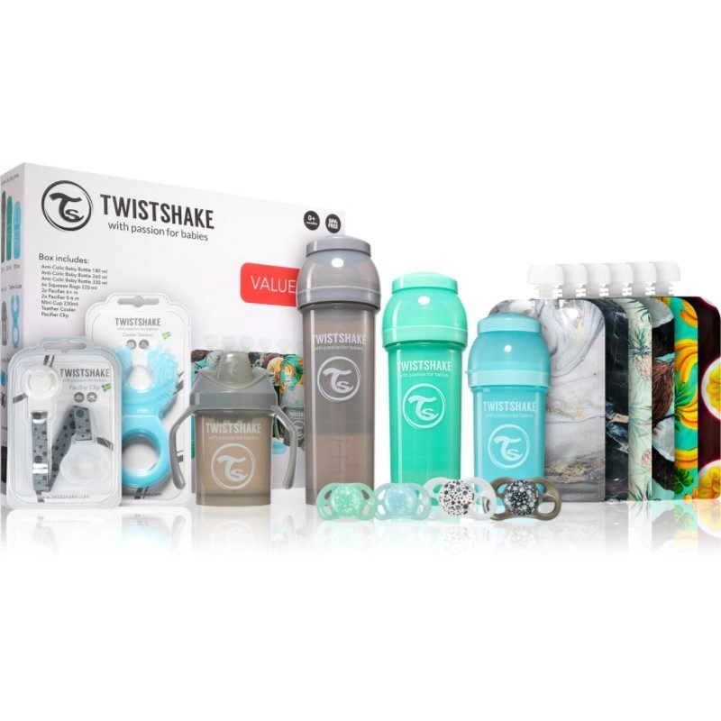 Twistshake Bottle Set set per bambini for Boy