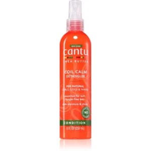 CANTU Shea Butter Detangler spray per capelli pettinabili per capelli mossi e ricci 237 ml