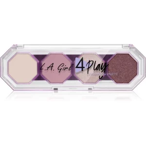 L.A. Girl Cosmetics 4 Play palette di ombretti colore So Sweet 3.2 g