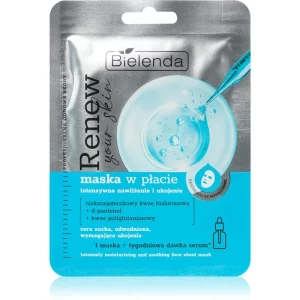 Bielenda Renew Your Skin mascheraviso idratante in tessuto 18 g