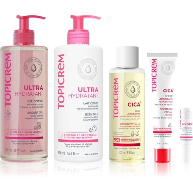 Topicrem Gift Box set per donne incinte e giovani mamme