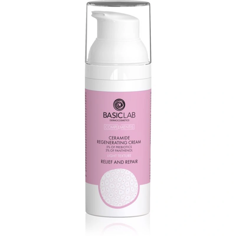 BasicLab Dermocosmetics Complementis crema rigenerante leggera con ceramidi 50 ml