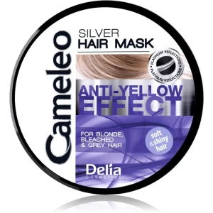 Delia Cosmetics Cameleo Silver maschera per capelli neutralizzante per toni gialli 200 ml