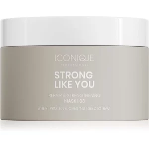 ICONIQUE Professional STRONG LIKE YOU Repair & Strengthening maschera rigenerante per capelli rovinati 200 ml
