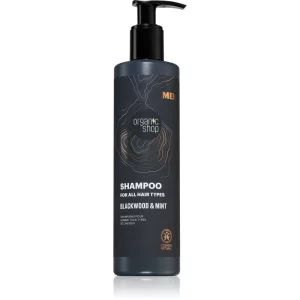 Organic Shop Men Blackwood & Mint shampoo per uomo 280 ml