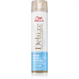 Wella Deluxe Wonder Volume & Protection lacca per capelli fissante extra forte per volume e brillantezza 250 ml