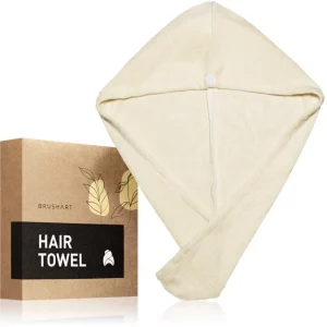 BrushArt Home Salon Hair towel asciugamano per capelli Cream