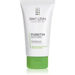 Iwostin Purritin Rehydrin gel detergente idratante per pelli secche e irritate dal trattamento antiacne 150 ml