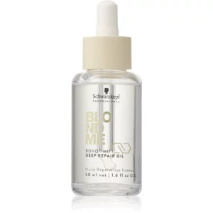Schwarzkopf Professional Blondme Bondifity Deep Repair Oil olio nutriente per capelli 50 ml
