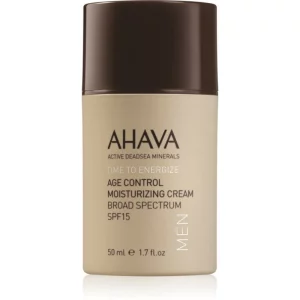 AHAVA Time To Energize Men crema idratante ringiovanente SPF 15 50 ml
