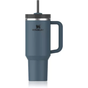 Stanley Quencher H2.O FlowState™ Tumbler tumbler in acciaio inox con cannuccia grande Blue Spruce 1180 ml