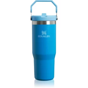 Stanley IceFlow™ Flip Straw Tumbler bottiglia in acciaio inox per l’acqua Azure 890 ml