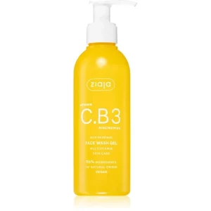 Ziaja Vitamin C.B3 Niacinamide gel detergente per il viso 190 ml