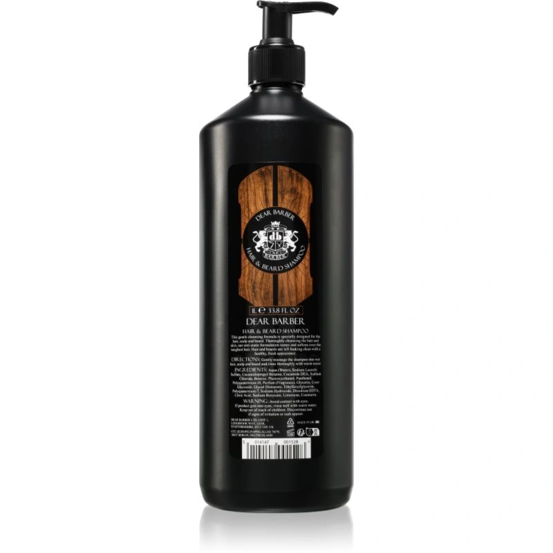 Dear Barber Shampoo shampoo per capelli e barba 1000 ml
