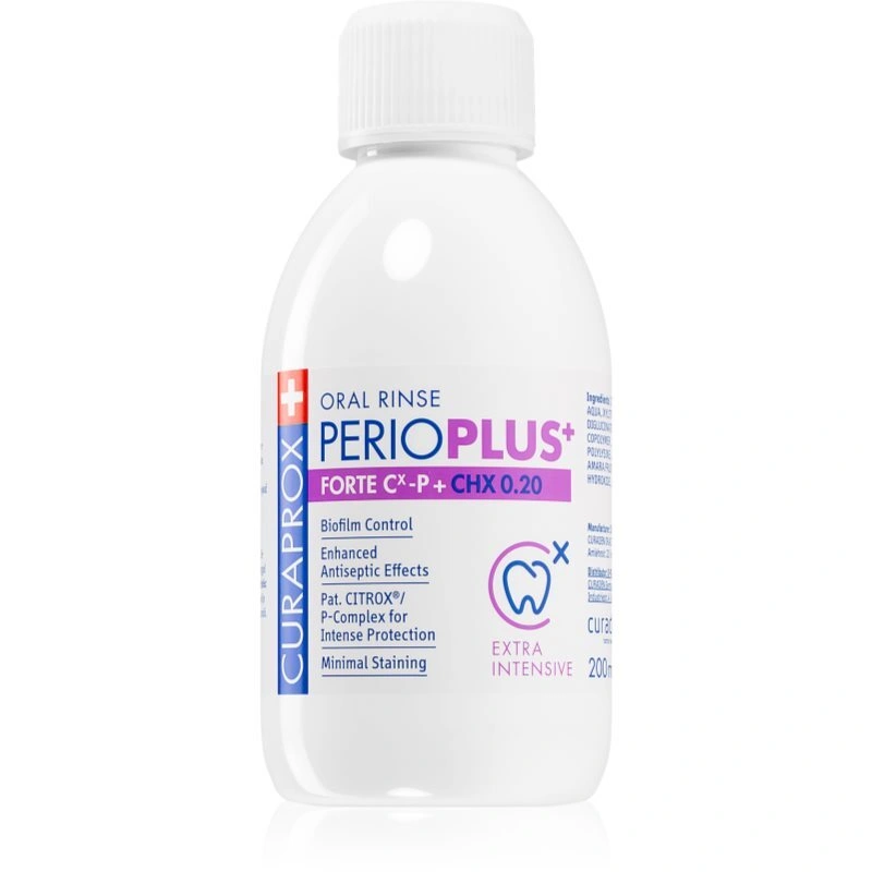 Curaprox Perio Plus+ Forte 0.20 CHX collutorio 200 ml