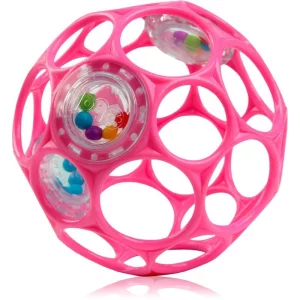 Oball Rattle sonaglio 0 m+ Dark pink 1 pz
