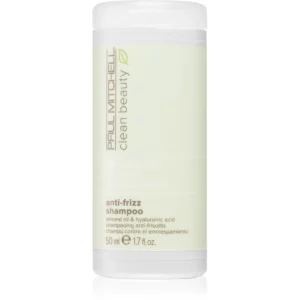 Paul Mitchell Clean Beauty Anti-Frizz shampoo lisciante per capelli ribelli e crespi 50 ml