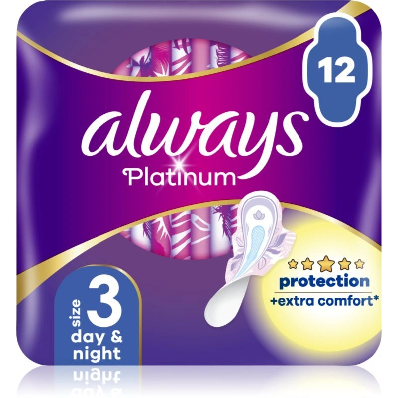 Always Platinum Night Size 3 assorbenti per la notte 12 pz
