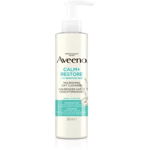 Aveeno Calm + Restore gel detergente viso per pelli sensibili 200 ml