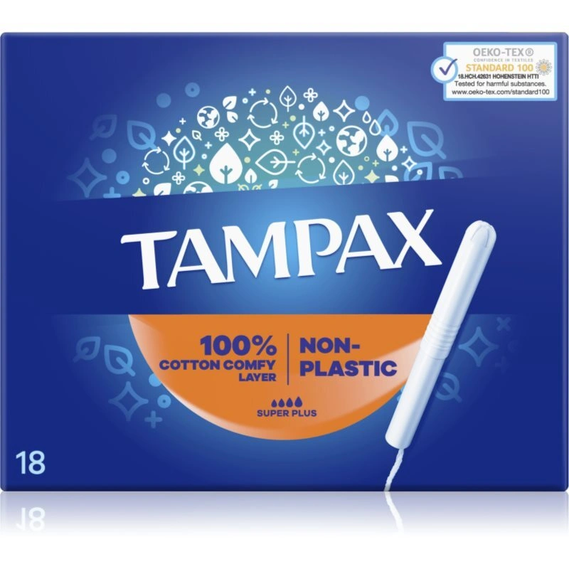 Tampax Super Plus tamponi con applicatore 18 pz