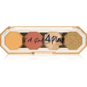 L.A. Girl Cosmetics 4 Play palette di ombretti colore Juicy 3.2 g