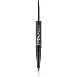 flormar Extreme Tattoo Duo Liner eyeliner 2 in 1 colore 001 Black 2.66 g