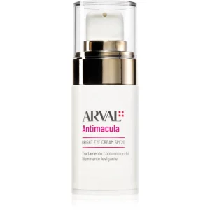Arval Antimacula Bright Eye Cream SPF 20 crema illuminante occhi effetto lisciante 15 ml