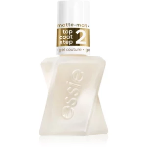 essie gel couture top coat unghie effetto opaco 13,5 ml