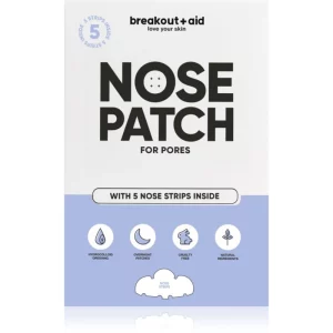 breakout + aid Nose Patch cerotto detergente per pori dilatati 5 pz