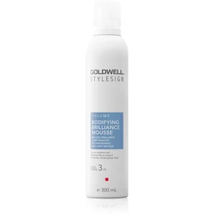 Goldwell StyleSign Bodifying Brilliance Mousse fissante medio volumizzante per capelli per una luminosità splendente 300 ml