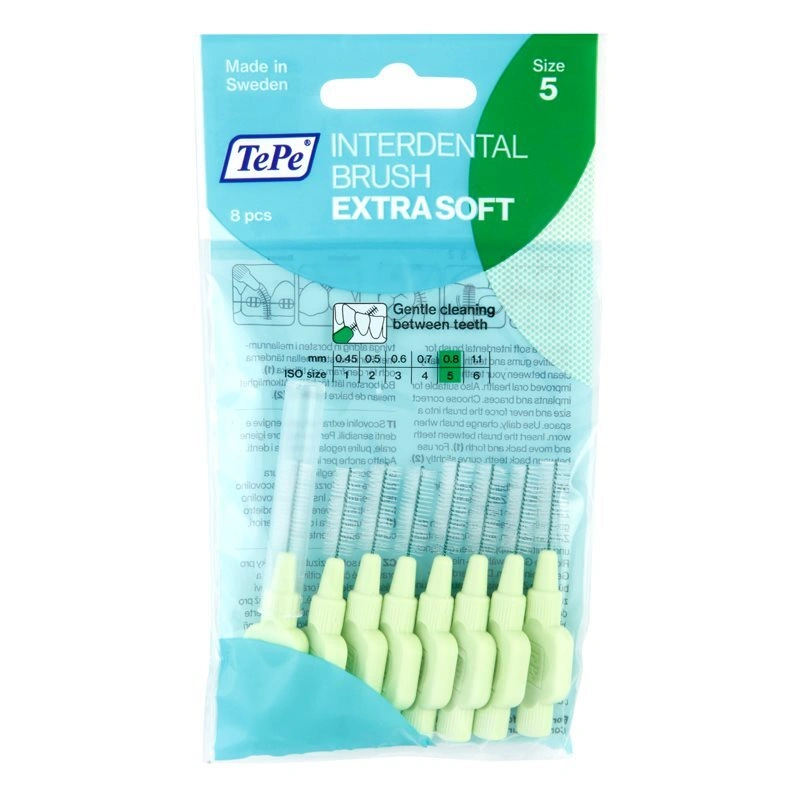 TePe Extra Soft scovolini interdentali 0,8 mm 8 pz