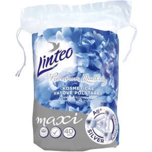 Linteo Premium Maxi dischetti struccanti Silver 40 pz