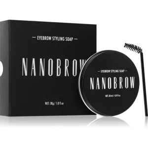 Nanobrow Eyebrow Styling Soap Sapone per lo styling delle sopracciglia per sopracciglia 30 g