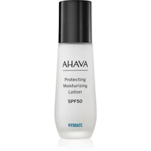 AHAVA Hydrate Protecting Moisturizing Lotion latte protettivo per il viso SPF 50 50 ml
