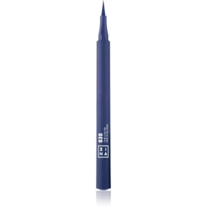 3INA The Color Pen Eyeliner eyeliner in pennarello colore 830 - Navy blue 1 ml