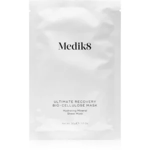 Medik8 Ultimate Recovery Bio-Cellulose Mask maschera in tessuto idratante e lenitiva 6 pz