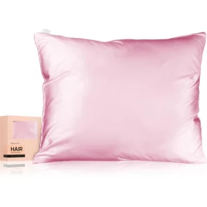 BrushArt Hair Satin pillowcase federa per cuscino satin Candy Pink 50x60 cm