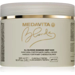 Medavita Blondie All Blondes maschera rinforzante per capelli tinti 500 ml