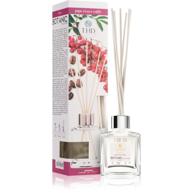 THD Botanic Pepe Rosa E Caffé diffusore di aromi 120 ml