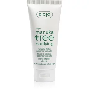 Ziaja Manuka Tree Purifying pasta detergente esfoliante per pelli normali e grasse 75 ml