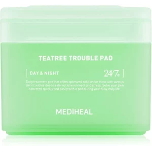 MEDIHEAL Teatree Trouble Pad cuscinetti tonificanti con effetto lenitivo 100 pz